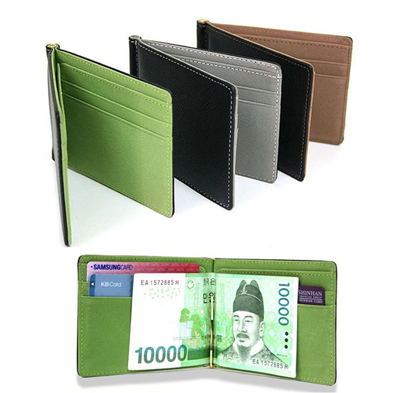 Money Clip Slim - Slim Men's Leather Money Clips Wallets