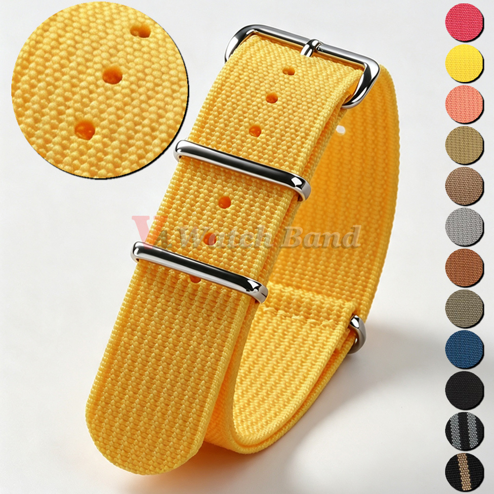 Men Accessories Ring And Bracelet - 18mm 20mm 22mm Nylon Watch Strap