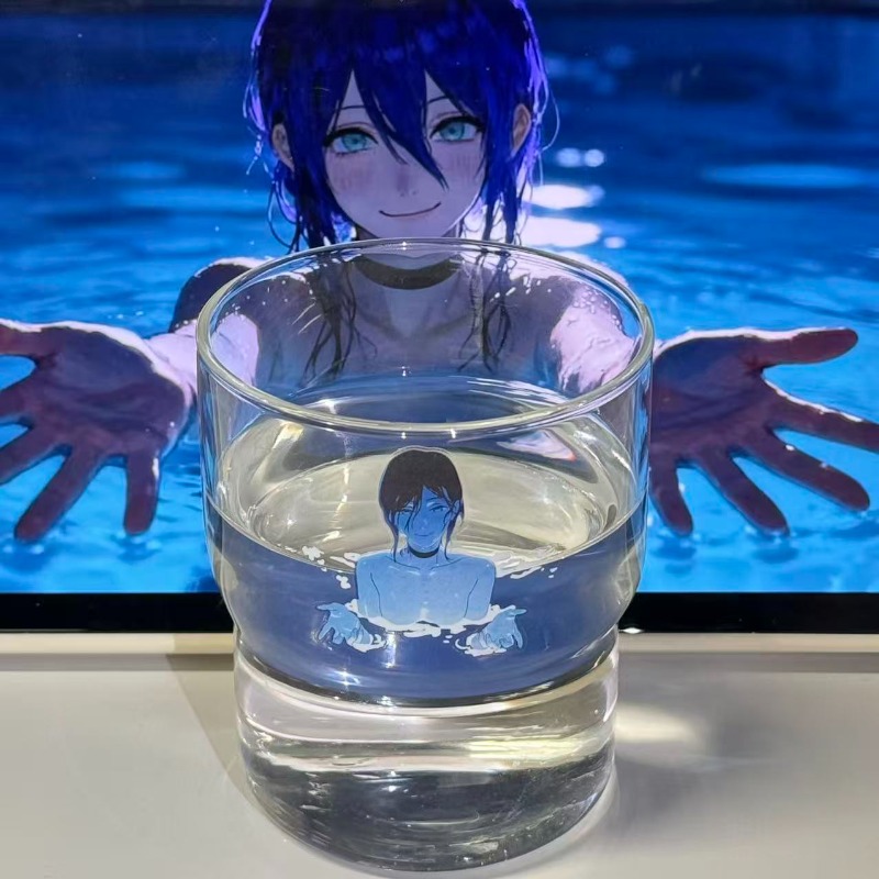 Men Accessories Look - Reze Glass Cup Chainsaw Man Cute