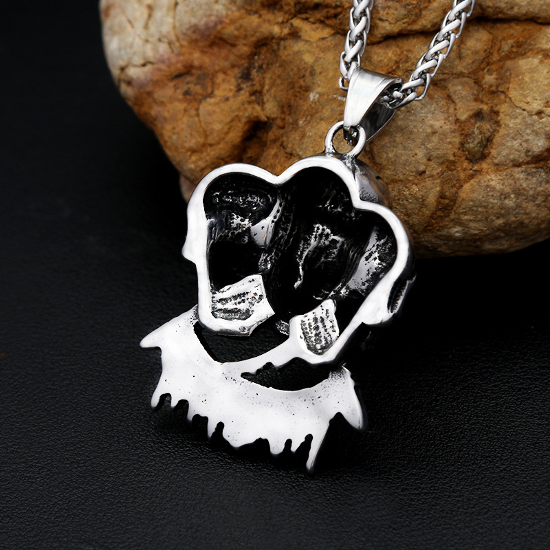 Domineering hip-hop rock style - Men Accessories Look review and price