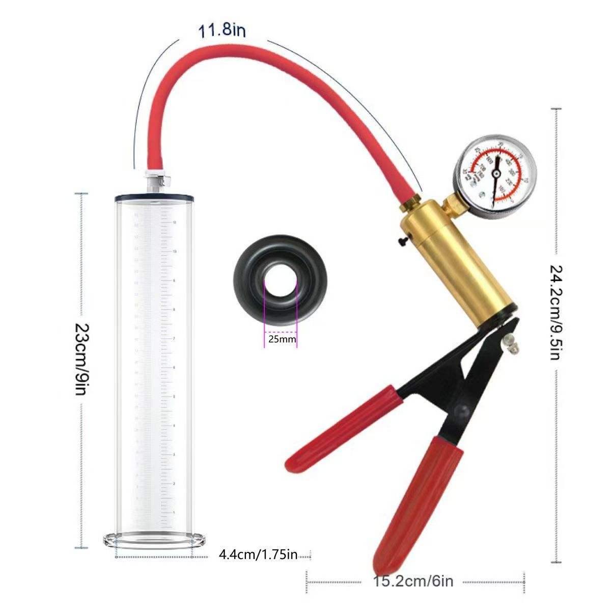 Male Penis Vacuum Pump Enlarge - Men Accessories Combo Set review and price