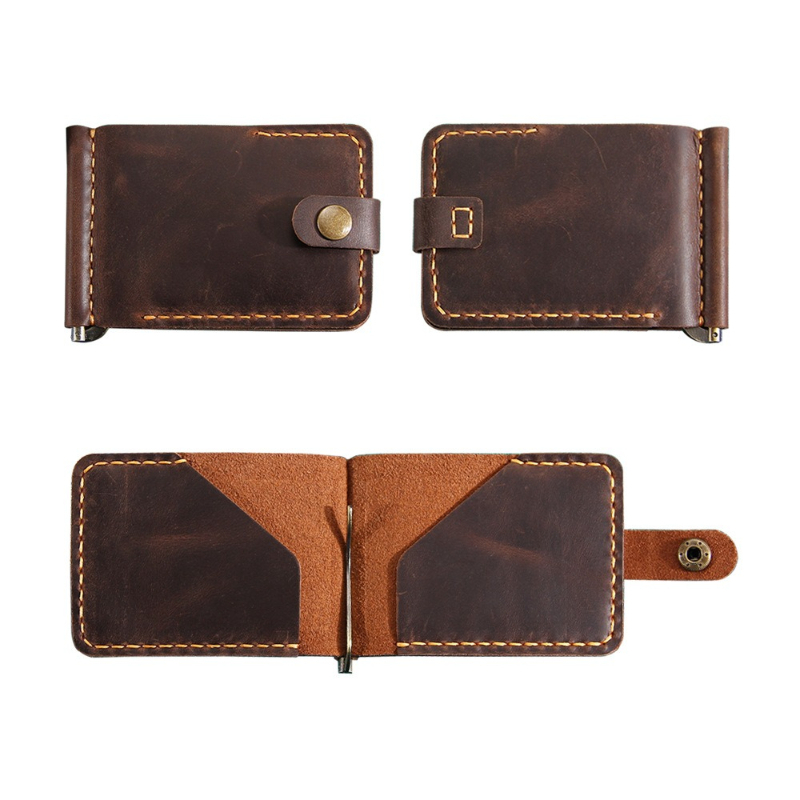Crazy Horse Leather Money Clip - Money Clip Slim review and price