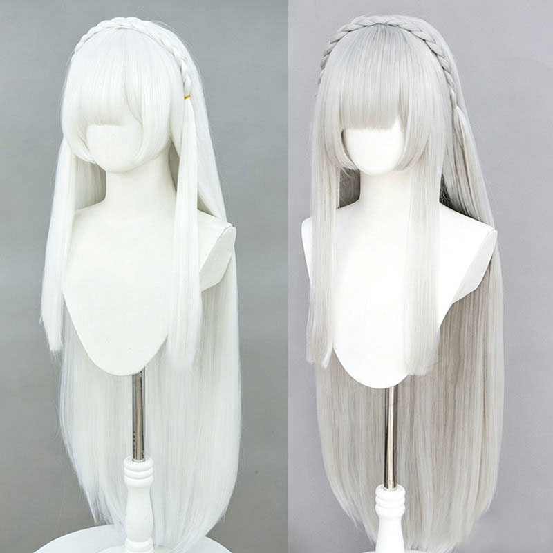 Anime Re:Zero Emilia Cosplay W - Men Accessories Look review and price