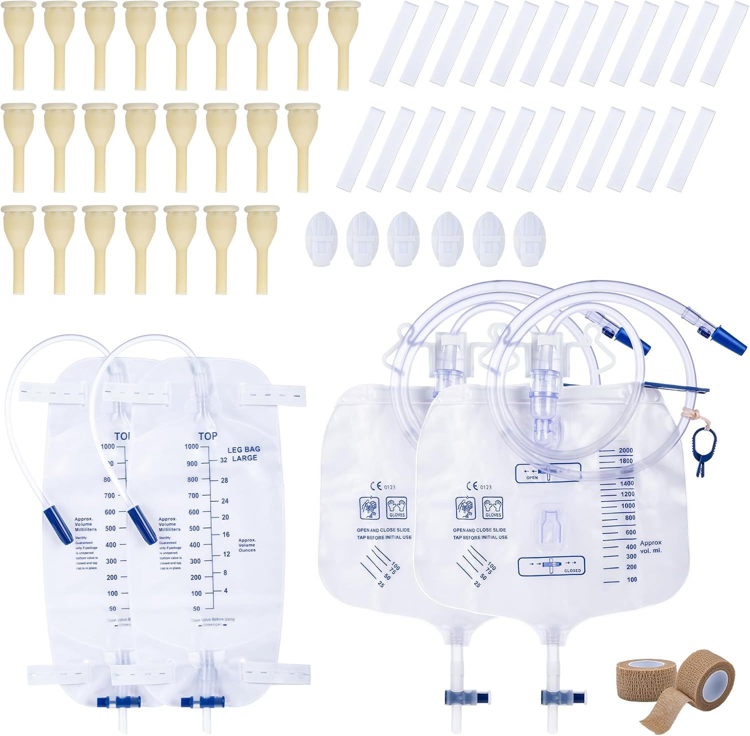 34-piece male external condom  - Men Accessories Combo Set review and price