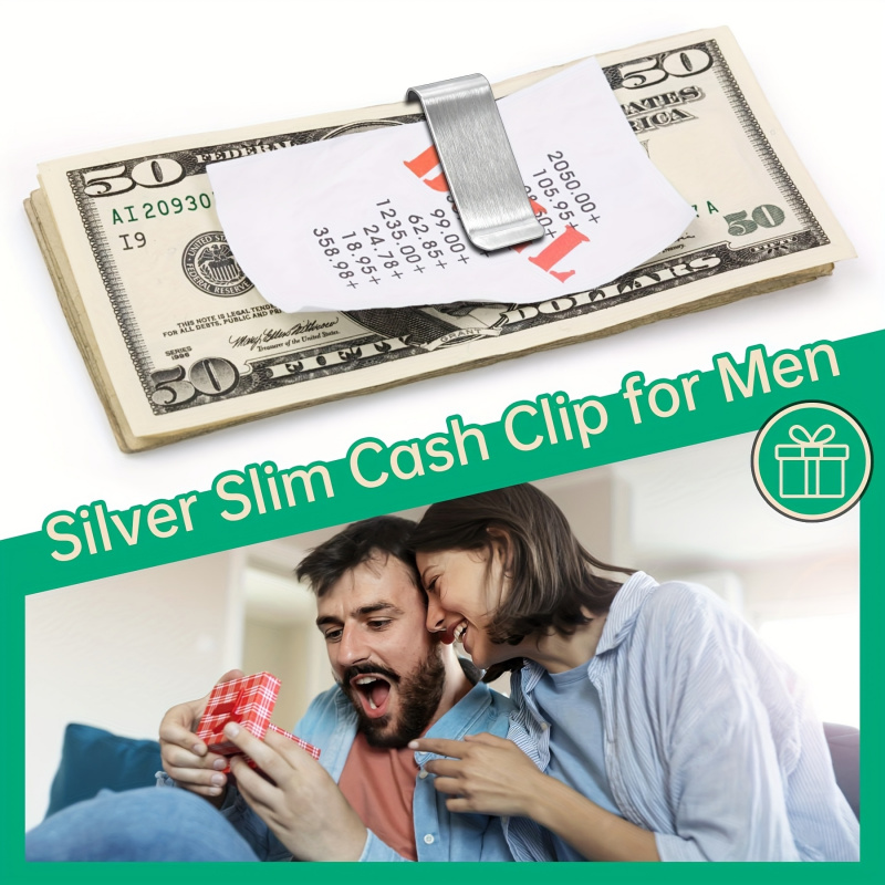 20PCS Stainless Steel Silver S - Money Clip Slim review and price