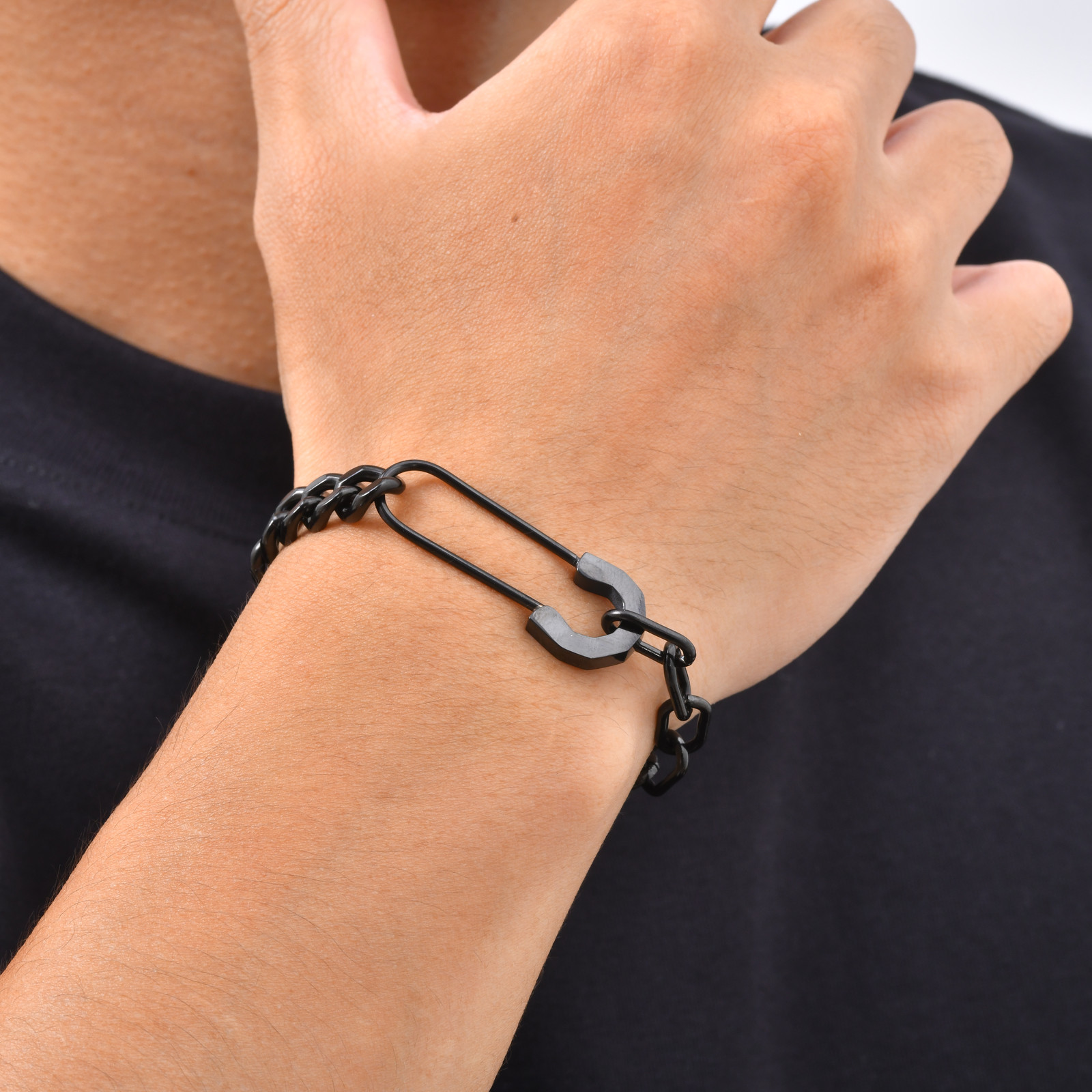Vnox Men Paperclip Cuban Link  - Men Accessories Ring And Bracelet review and price