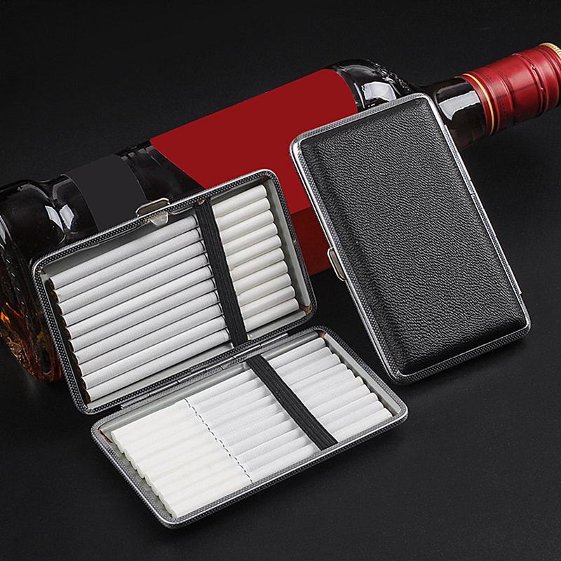 PU Leather Cigarettes Box Comp - Men Accessories Gadgets review and price