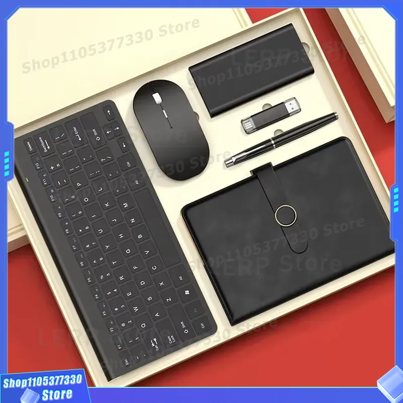 Custom Logo 6 in 1 Business Gi - Men Accessories Combo Set review and price
