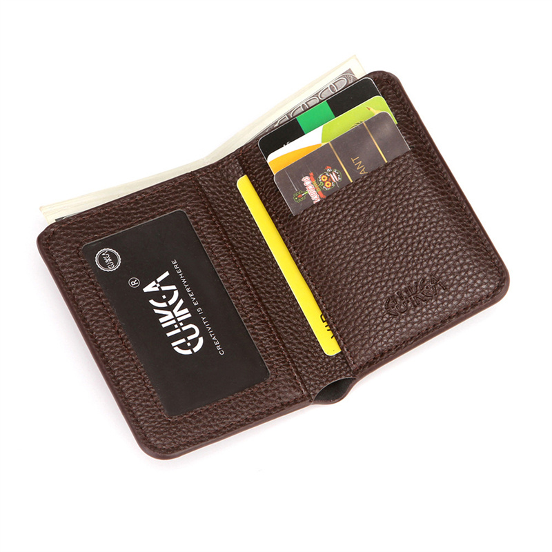 PU Leather Men's Short Wallet  - Money Clip Slim review and price