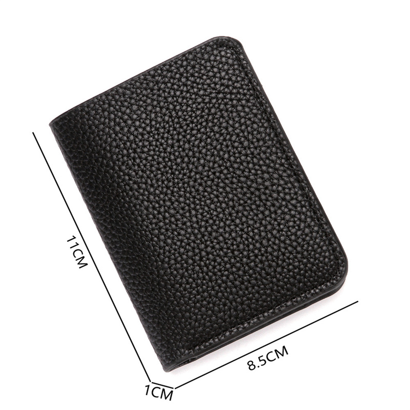 PU Leather Men's Short Wallet  - Money Clip Slim review and price
