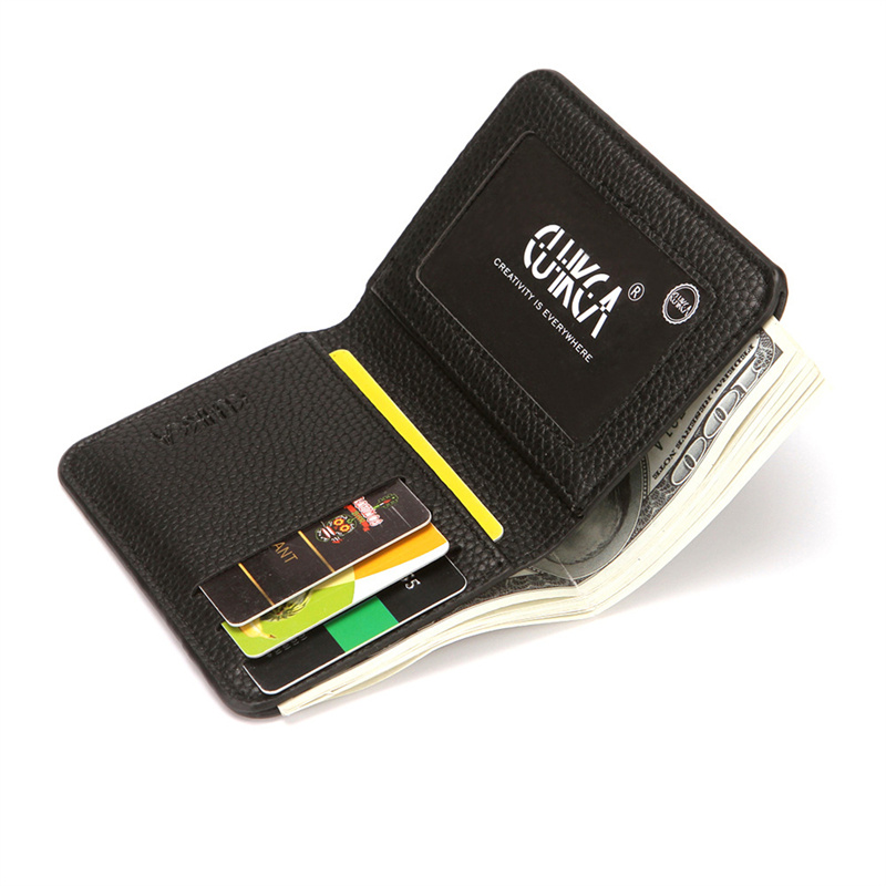 PU Leather Men's Short Wallet  - Money Clip Slim review and price