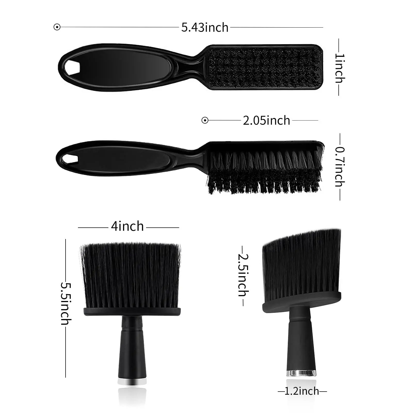 2Pcs Salon Barber Neck Brush S - Men Accessories Combo Set review and price