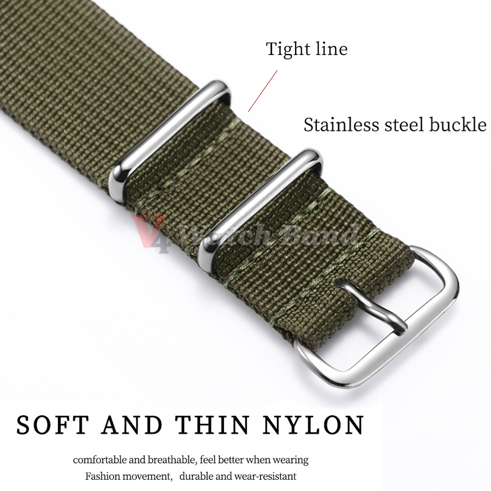 18mm 20mm 22mm Nylon Watch Str - Men Accessories Ring And Bracelet review and price