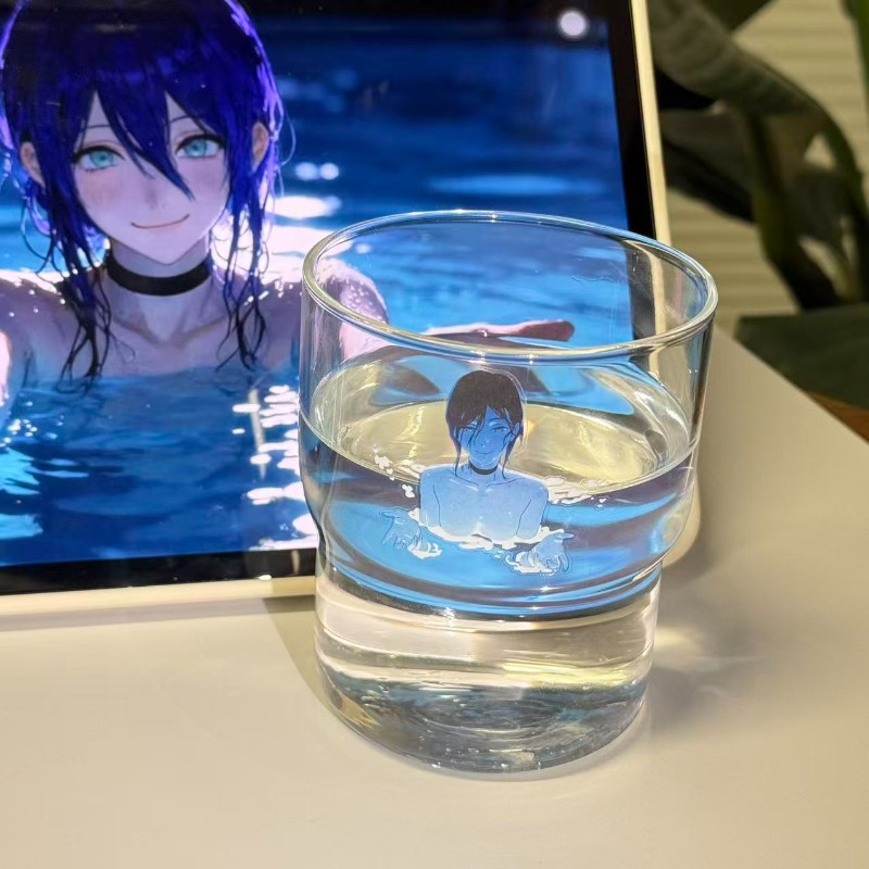 Reze Glass Cup Chainsaw Man Cu - Men Accessories Look review and price