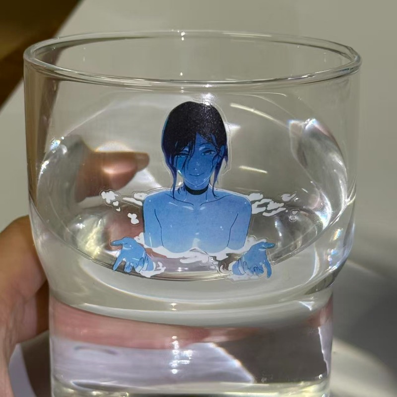 Reze Glass Cup Chainsaw Man Cu - Men Accessories Look review and price