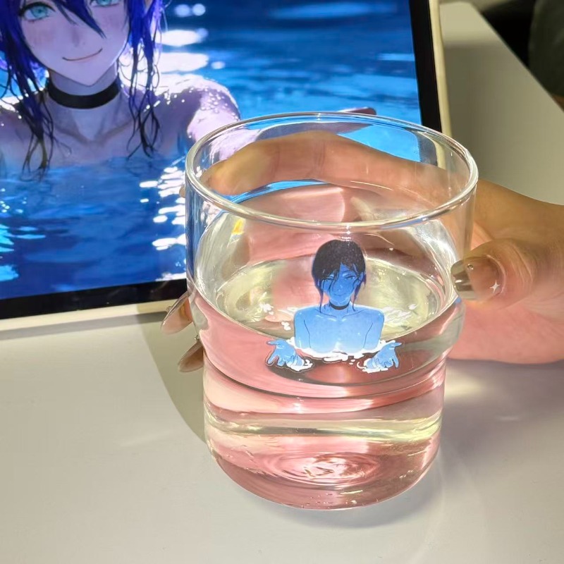 Reze Glass Cup Chainsaw Man Cu - Men Accessories Look review and price
