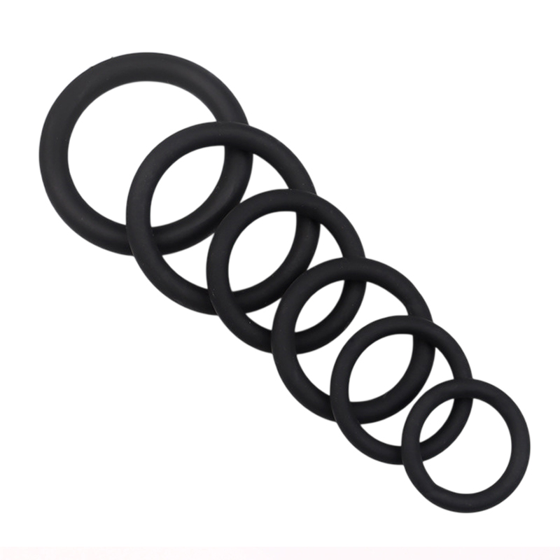 3/6Pcs Silicone Penis Ring Set - Men Accessories Combo Set review and price