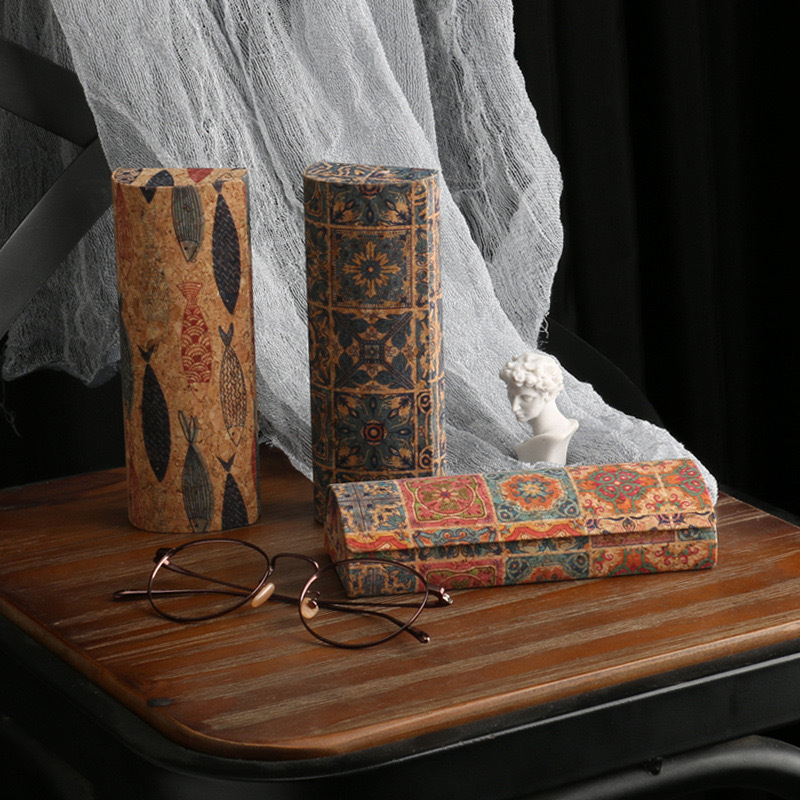 **Natural Cork Glasses Case Ha - Men Accessories Look review and price