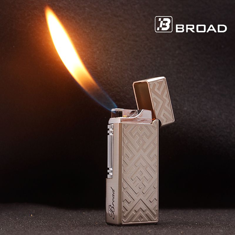 BROAD Flint Gas Lighter Butane - Men Accessories Gadgets review and price