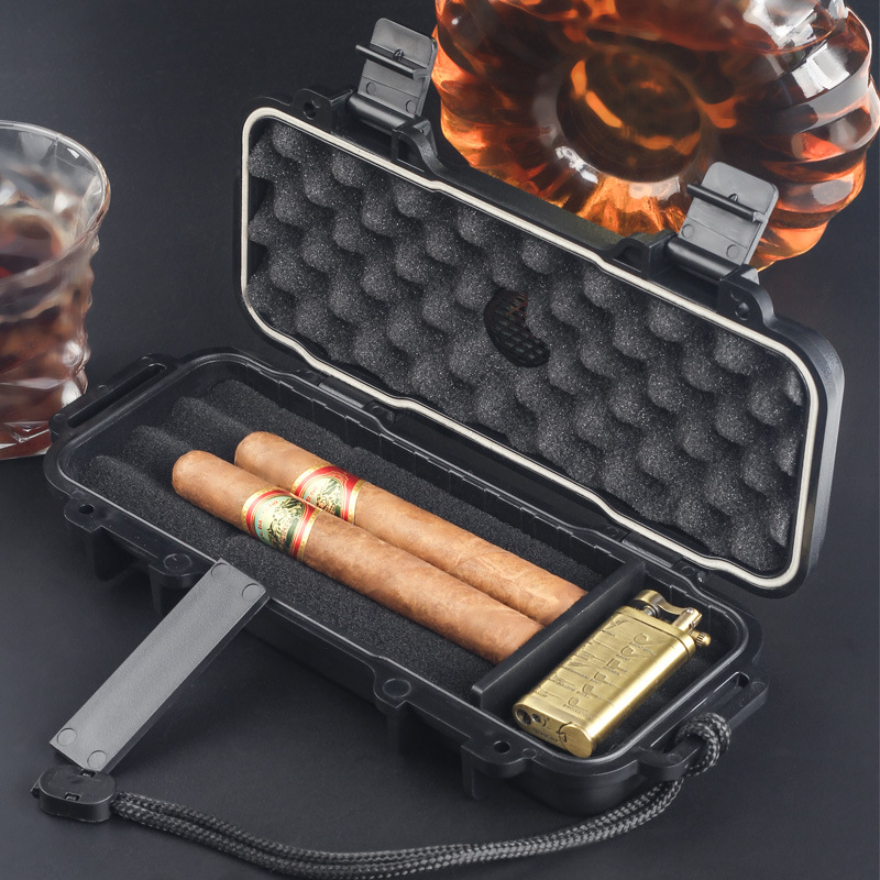 Portable Cigar Humidor With Hu - Men Accessories Gadgets review and price