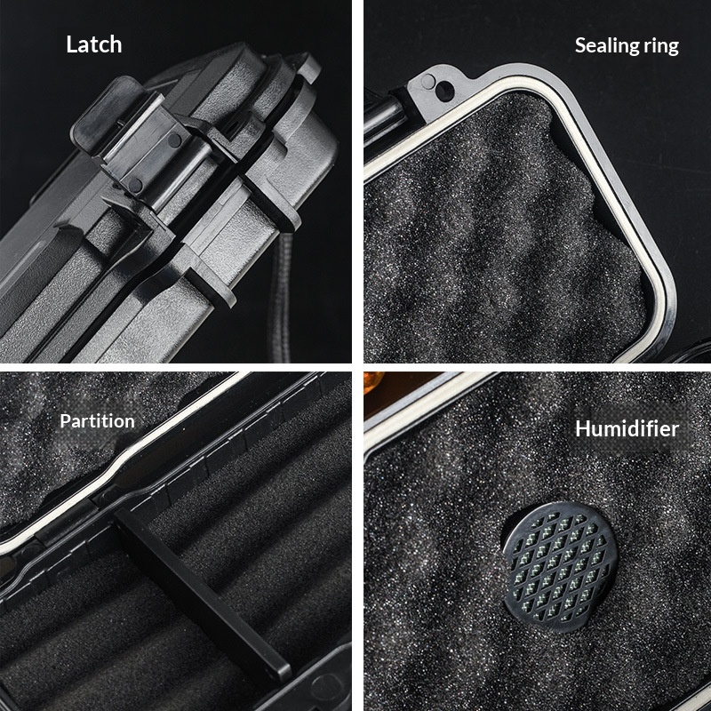 Portable Cigar Humidor With Hu - Men Accessories Gadgets review and price