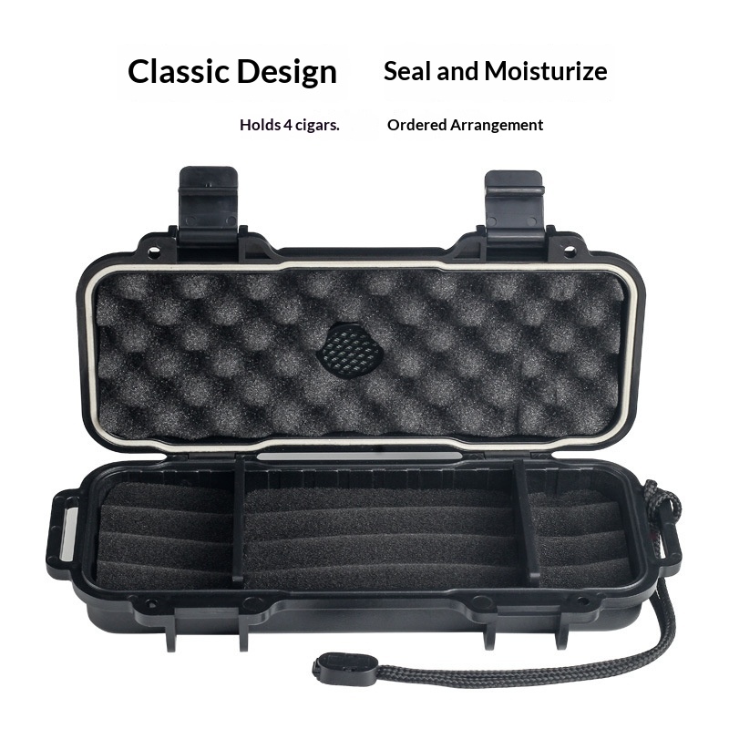 Portable Cigar Humidor With Hu - Men Accessories Gadgets review and price